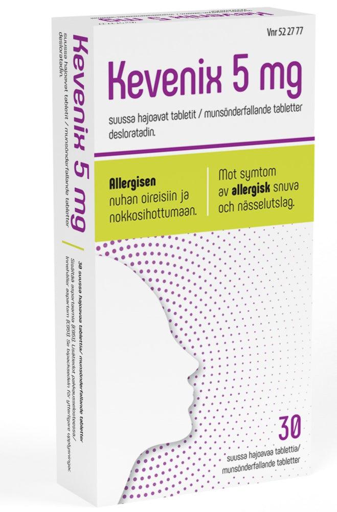 Kevenix 5 Mg Tabl, Suussa Hajoava - Apteekki 360 Helsinki - Verkkoapteekki