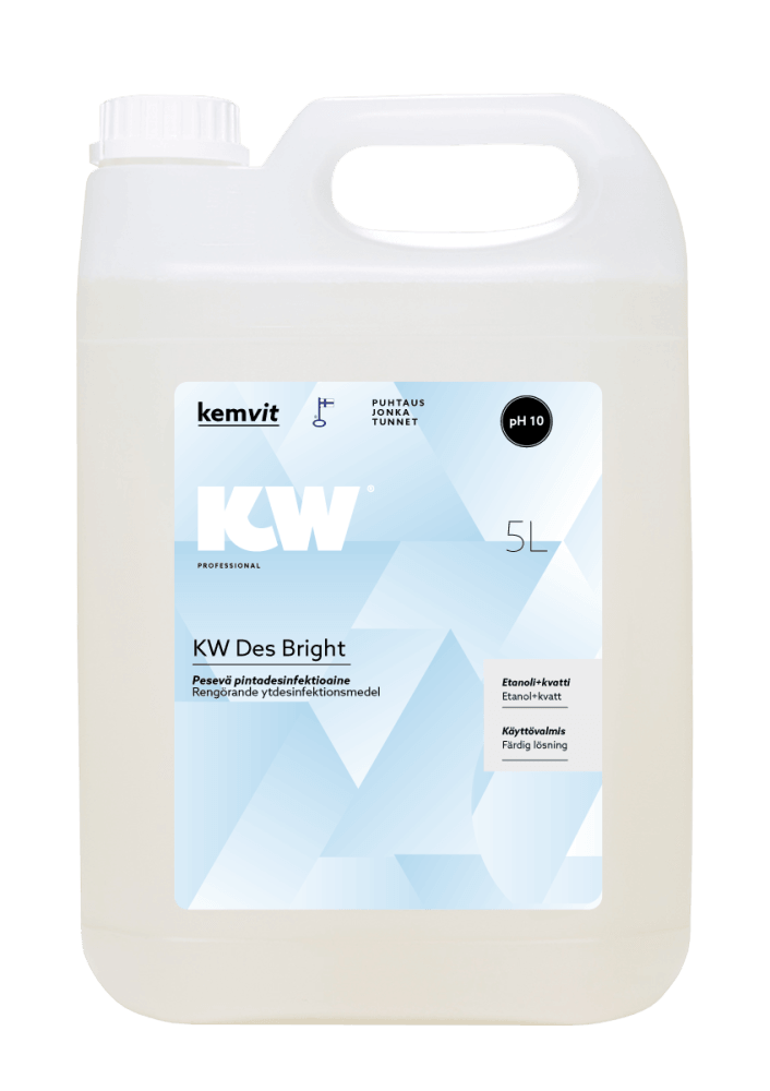 KW Des Bright Pesevä pintadesinfektioaine - Apteekki 360 Helsinki - Verkkoapteekki