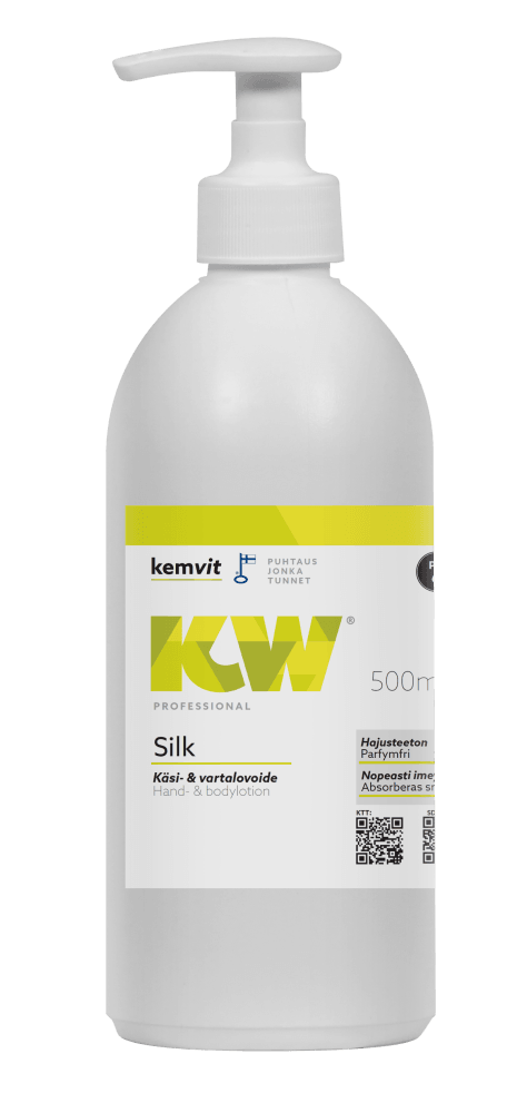 KW Silk Hajusteeton Käsi- ja vartalovoide - Apteekki 360 Helsinki - Verkkoapteekki