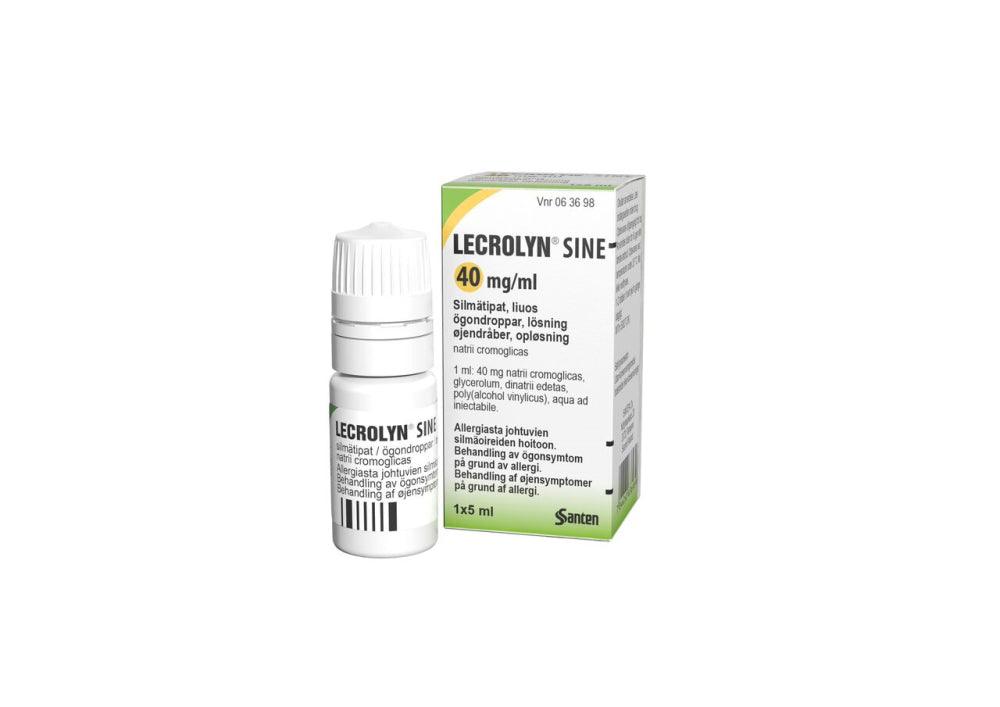 Lecrolyn Sine 40 Mg/Ml Silmätipat, Liuos - Apteekki 360 Helsinki - Verkkoapteekki
