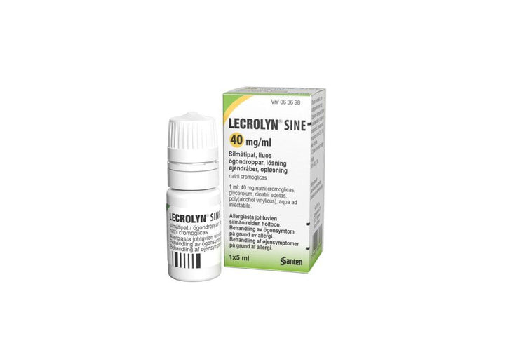 Lecrolyn Sine 40 Mg/Ml Silmätipat, Liuos - Apteekki 360 Helsinki - Verkkoapteekki