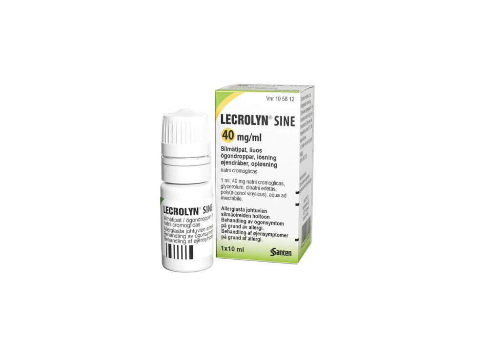 Lecrolyn Sine 40 Mg/Ml Silmätipat, Liuos - Apteekki 360 Helsinki - Verkkoapteekki