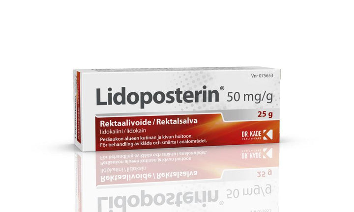 Lidoposterin 50 Mg/G Rektaalivoide Asetin - Apteekki 360 Helsinki - Verkkoapteekki