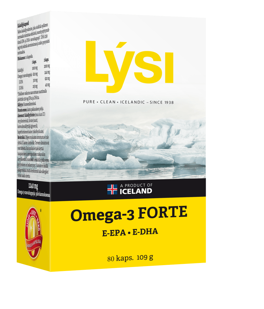 Lysi Omega-3 Forte - Apteekki 360 Helsinki - Verkkoapteekki