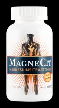 Magnecit Magnesiumsitraatti + B6-Vitamiini - Apteekki 360 Helsinki - Verkkoapteekki