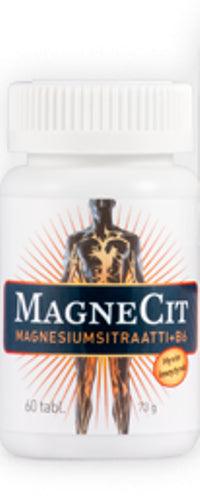 Magnecit Magnesiumsitraatti + B6-Vitamiini - Apteekki 360 Helsinki - Verkkoapteekki