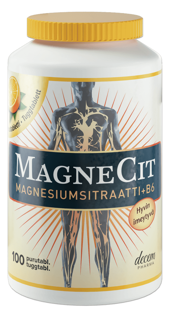 Magnecit Purutabletti - Apteekki 360 Helsinki - Verkkoapteekki