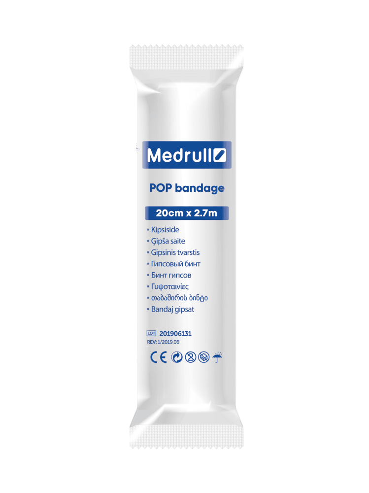 Medrull Pop Bandage Kipsiside 20Cm X 2,7M - Apteekki 360 Helsinki - Verkkoapteekki