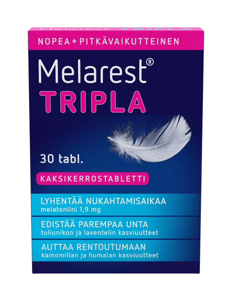 Melarest Tripla 1,9mg - Apteekki 360 Helsinki - Verkkoapteekki