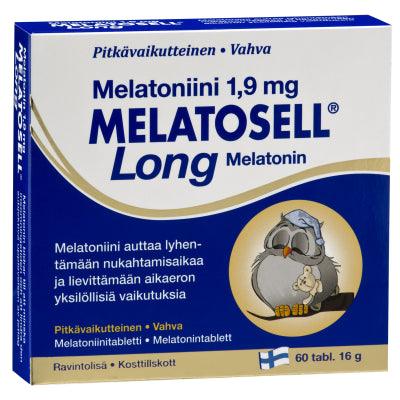 Melatosell Long Melatoniini 1,9 Mg - Apteekki 360 Helsinki - Verkkoapteekki