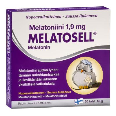 Melatosell Melatoniini 1,9 Mg - Apteekki 360 Helsinki - Verkkoapteekki