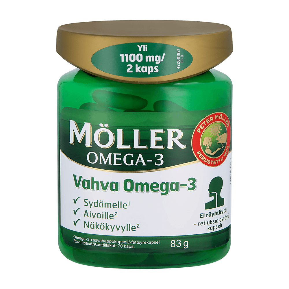 Möller Omega-3 Vahva - Apteekki 360 Helsinki - Verkkoapteekki