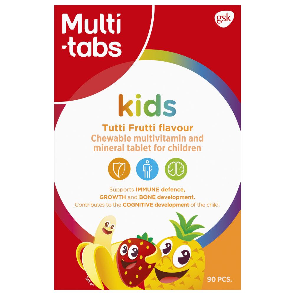Multi-Tabs Kids Tutti Frutti Monivitamiini - Apteekki 360 Helsinki - Verkkoapteekki
