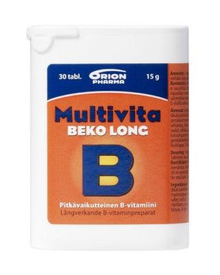 Multivita Beko Long - Apteekki 360 Helsinki - Verkkoapteekki