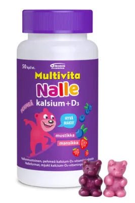 Multivita Naminalle Kalsium+D3 - Apteekki 360 Helsinki - Verkkoapteekki
