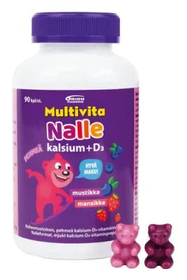 Multivita Naminalle Kalsium+D3 - Apteekki 360 Helsinki - Verkkoapteekki
