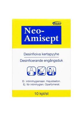 Neo-Amisept Desinfioiva Pyyhe - Apteekki 360 Helsinki - Verkkoapteekki