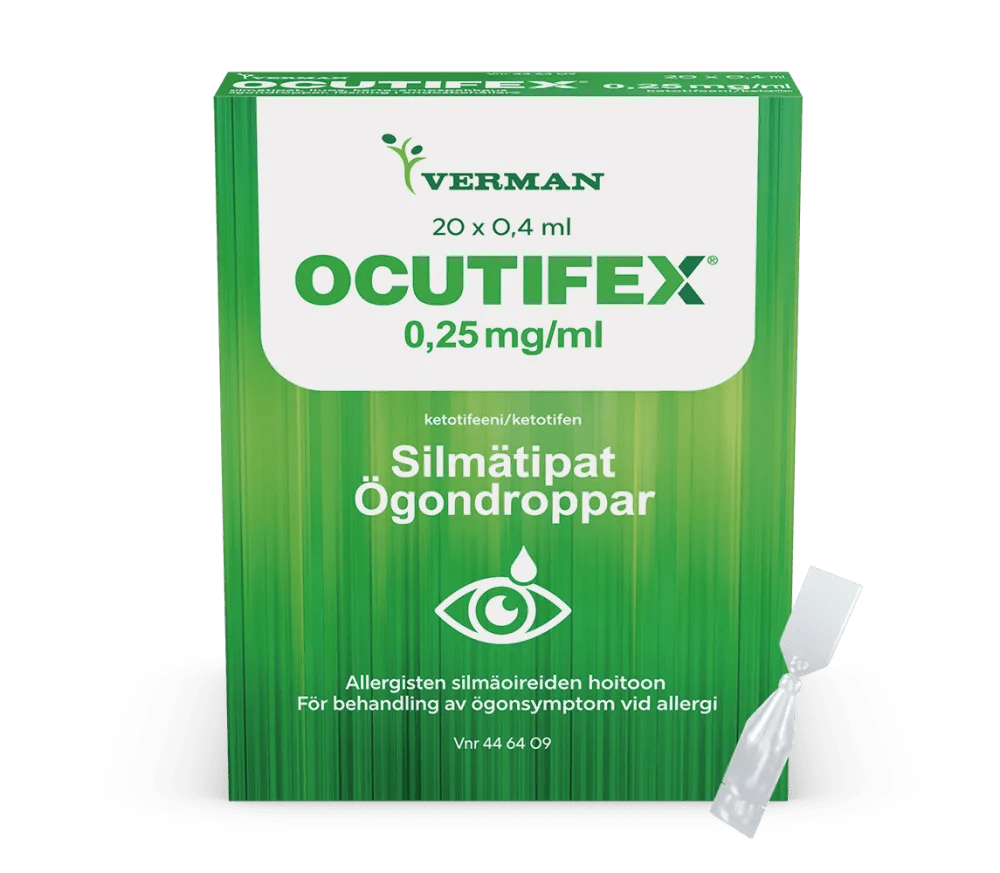 Ocutifex 0,25 Mg/Ml Silmätipat, Liuos, Kerta-Annospakkaus - Apteekki 360 Helsinki - Verkkoapteekki
