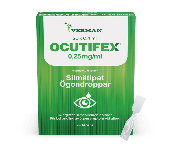 Ocutifex 0,25 Mg/Ml Silmätipat, Liuos, Kerta-Annospakkaus - Apteekki 360 Helsinki - Verkkoapteekki
