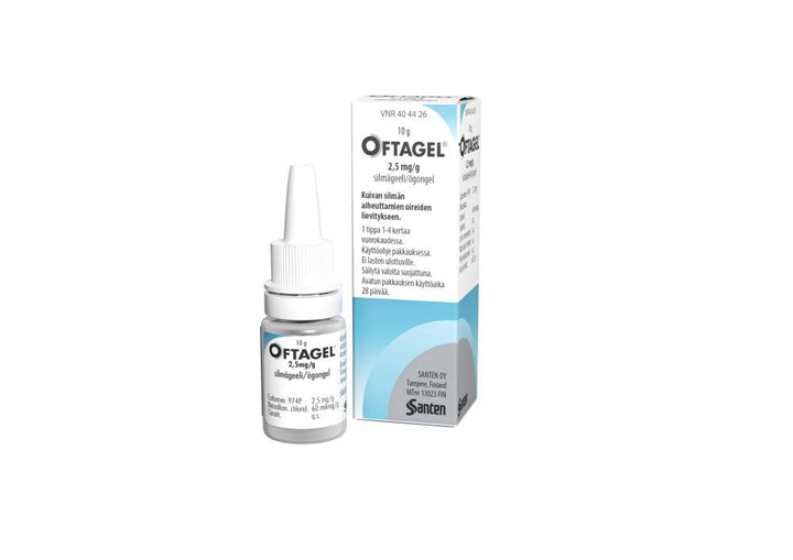 Oftagel 2,5 Mg/G Silmägeeli - Apteekki 360 Helsinki - Verkkoapteekki