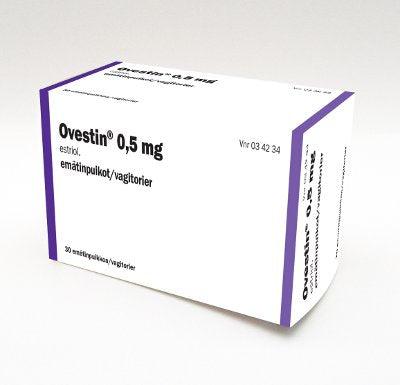 Ovestin 0,5 Mg Emätinpuikko - Apteekki 360 Helsinki - Verkkoapteekki