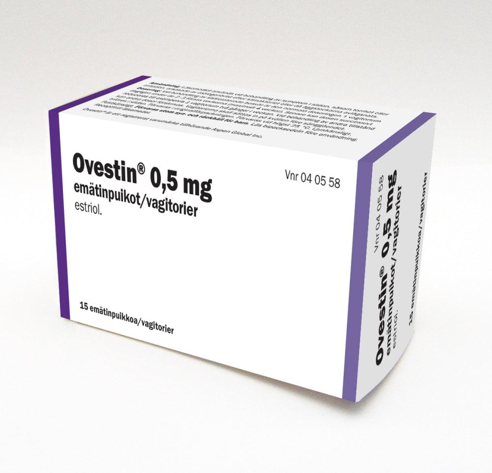 Ovestin 0,5 Mg Emätinpuikko - Apteekki 360 Helsinki - Verkkoapteekki