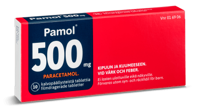 Pamol 500 Mg Tabl, Kalvopääll - Apteekki 360 Helsinki - Verkkoapteekki