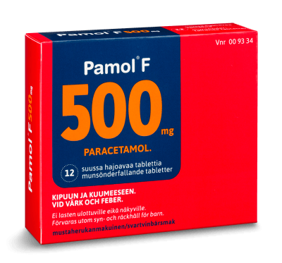 Pamol F 500 Mg Tabl, Suussa Hajoava - Apteekki 360 Helsinki - Verkkoapteekki