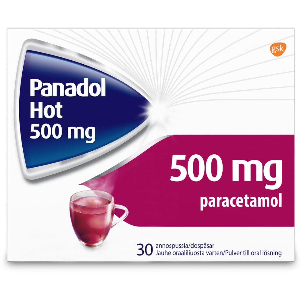 Panadol Hot 500 Mg/Annos Jauhe Oraaliliuosta Varten - Apteekki 360 Helsinki - Verkkoapteekki