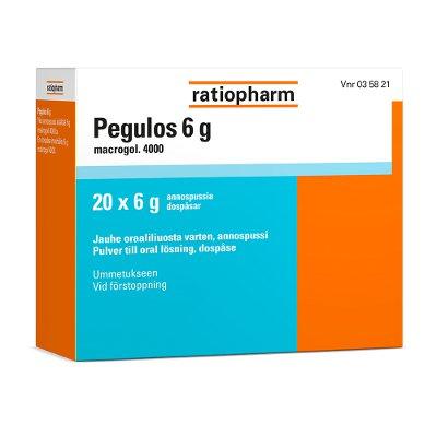 Pegulos 6 G Jauhe Oraaliliuosta Varten, Annospussi - Apteekki 360 Helsinki - Verkkoapteekki