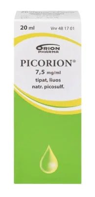 Picorion 7,5 Mg/Ml Tipat, Liuos Tiputin - Apteekki 360 Helsinki - Verkkoapteekki