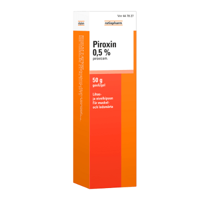 Piroxin 5 Mg/G Geeli - Apteekki 360 Helsinki - Verkkoapteekki