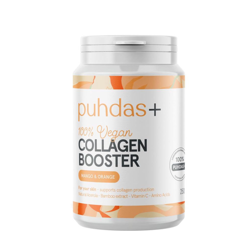 Puhdas+ Collagen Booster 100% Mango&Orange - Apteekki 360 Helsinki - Verkkoapteekki