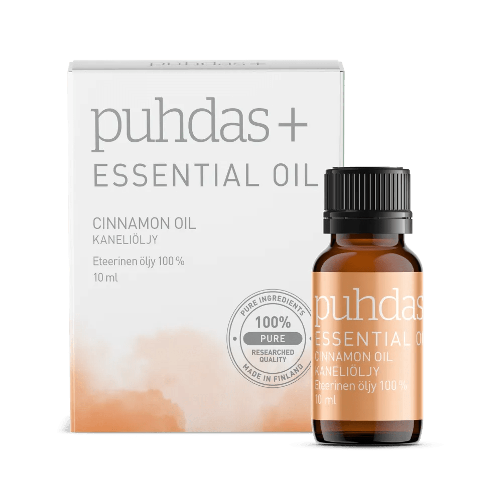 Puhdas+ Essential Oil Cinnamon - Apteekki 360 Helsinki - Verkkoapteekki