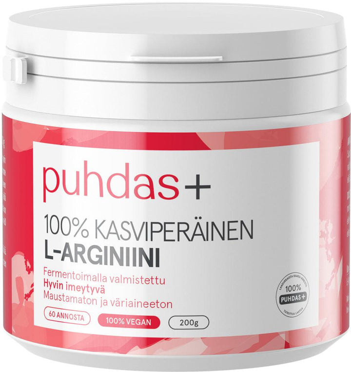 Puhdas+ L-Arginiini - Apteekki 360 Helsinki - Verkkoapteekki