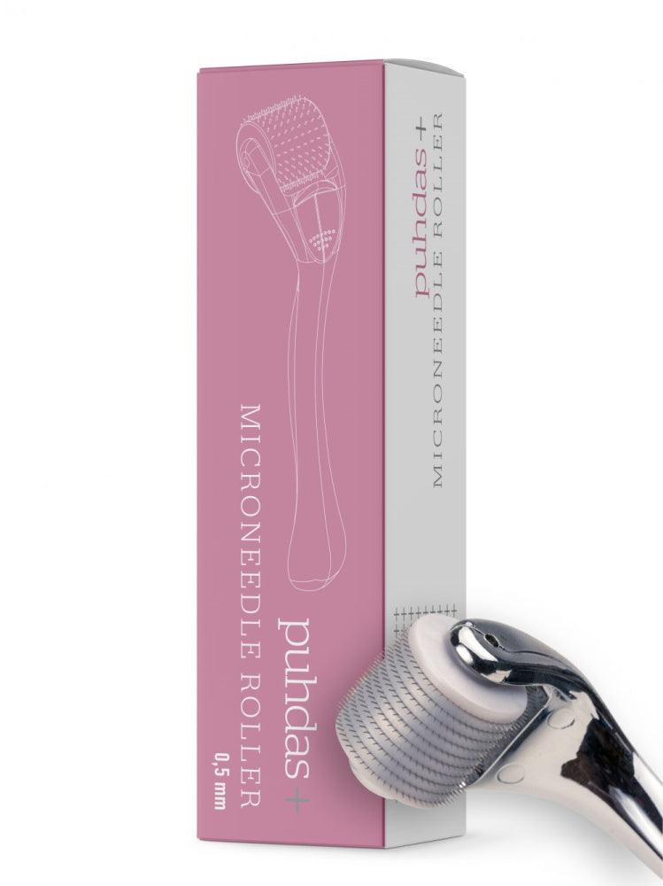 Puhdas+ Microneedle Roller System 0,5mm - Mikroneulain - Apteekki 360 Helsinki - Verkkoapteekki
