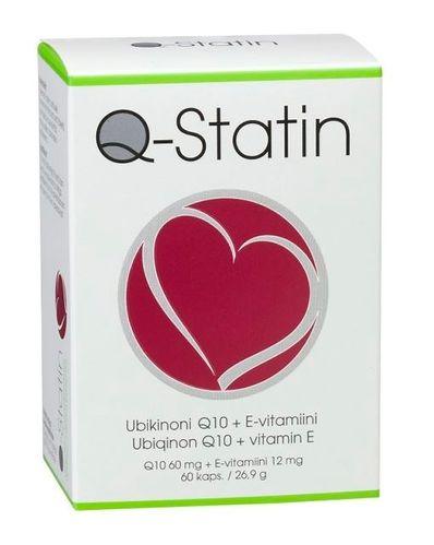 Q Statin Q10 + E-Vitamiini - Apteekki 360 Helsinki - Verkkoapteekki