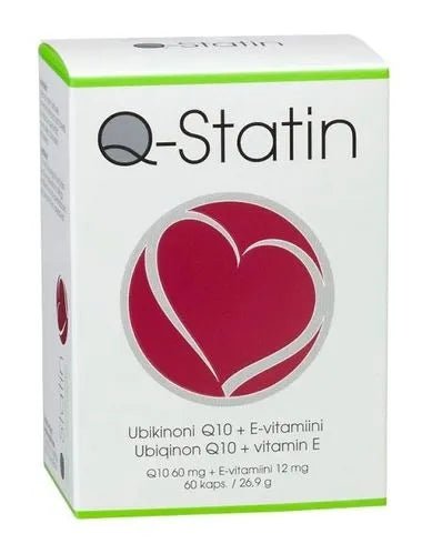 Q Statin Q10 + E-Vitamiini - Apteekki 360 Helsinki - Verkkoapteekki