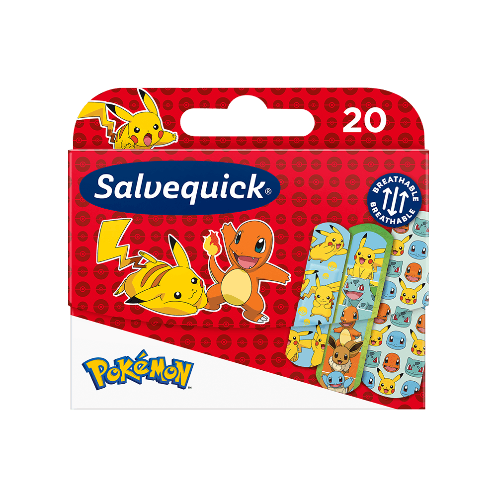 Salvequick Pokemon Lastenlaastari - Apteekki 360 Helsinki - Verkkoapteekki