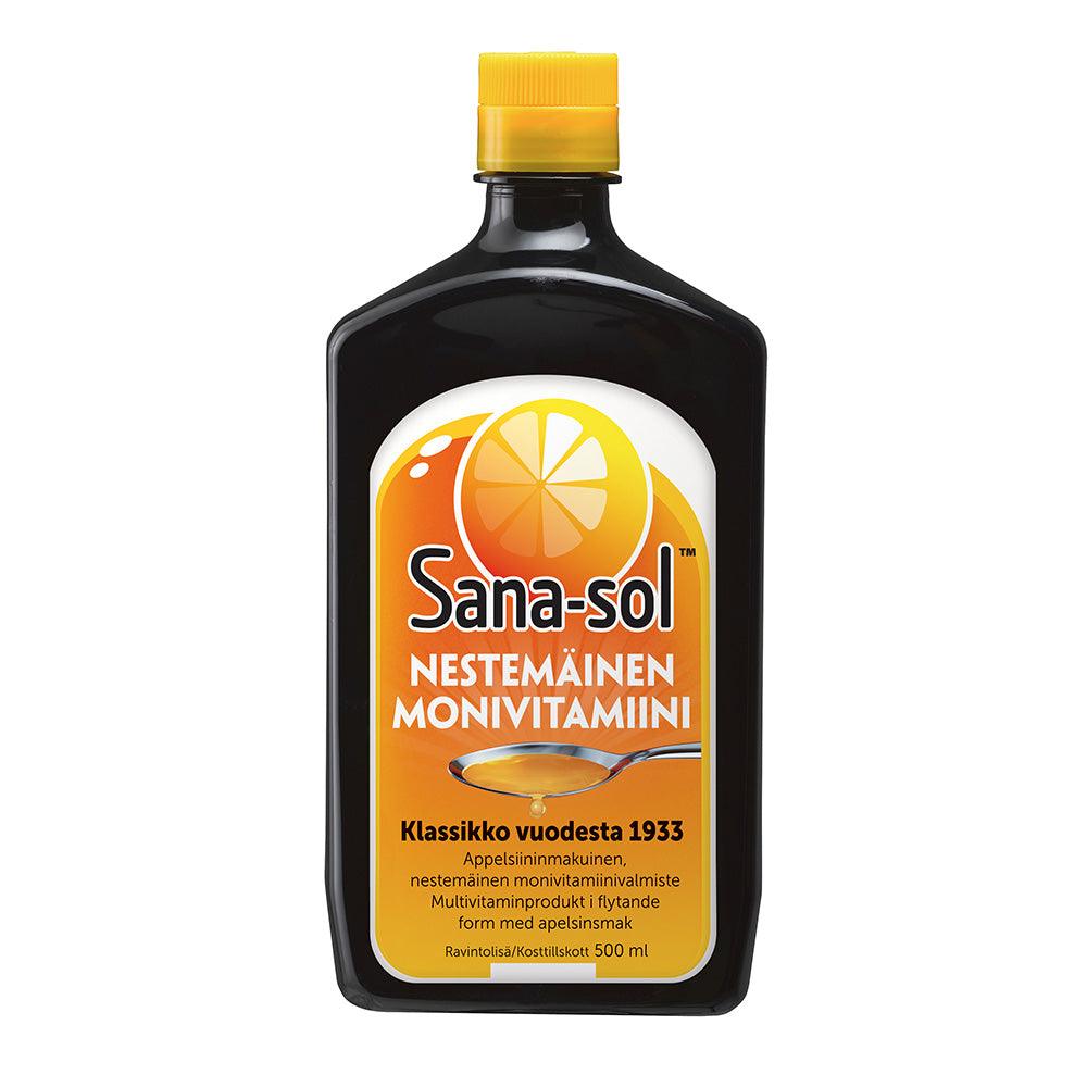 Sana-Sol Monivitamiinineste Appels.Maku 500Ml - Apteekki 360 Helsinki - Verkkoapteekki