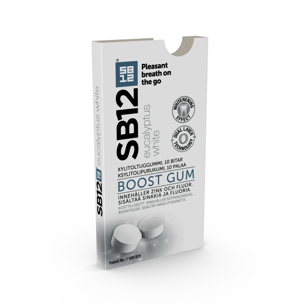 Sb12 Boost Eucalyptus White Purukumi - Apteekki 360 Helsinki - Verkkoapteekki