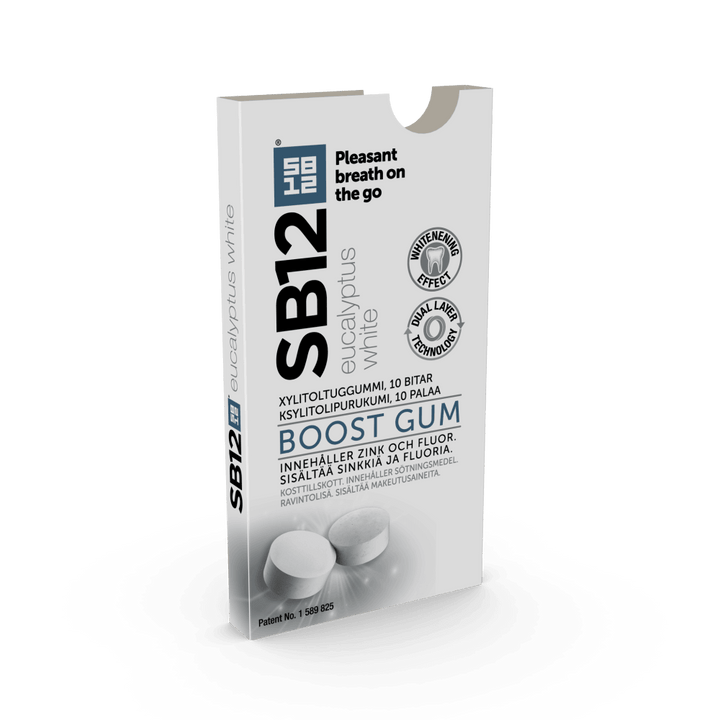 Sb12 Boost Eucalyptus White Purukumi - Apteekki 360 Helsinki - Verkkoapteekki