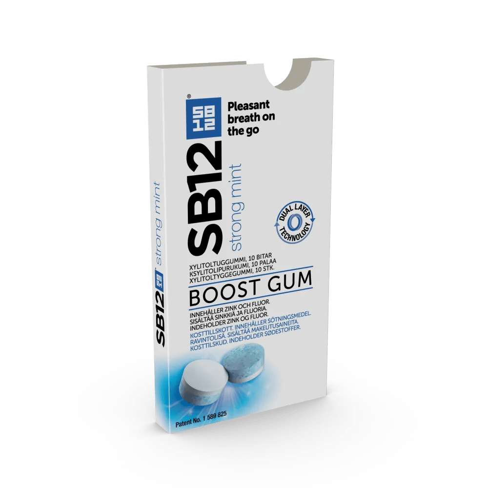 Sb12 Boost Strong Mint Purukumi - Apteekki 360 Helsinki - Verkkoapteekki