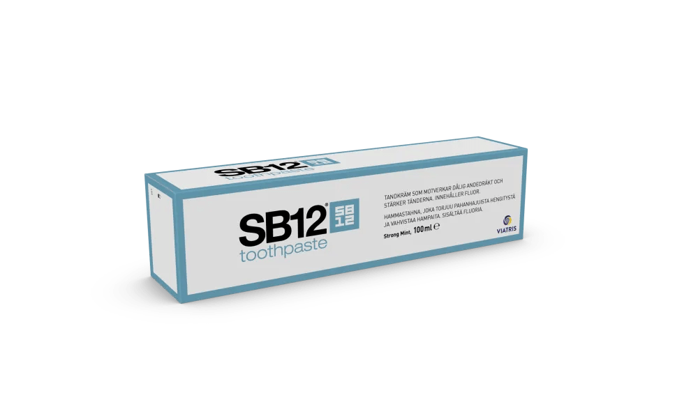 Sb12 Strong Mint Hammastahna - Apteekki 360 Helsinki - Verkkoapteekki