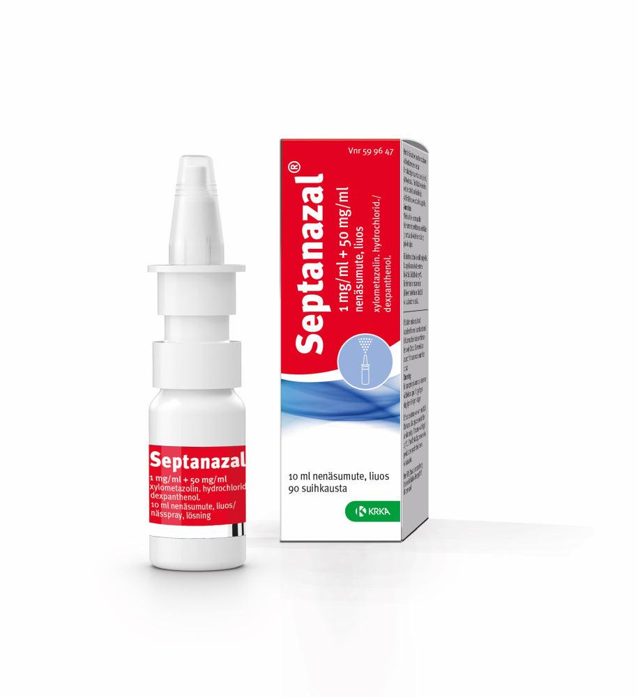 Septanazal 1 Mg/Ml/50 Mg/Ml Nenäsumute, Liuos - Apteekki 360 Helsinki - Verkkoapteekki