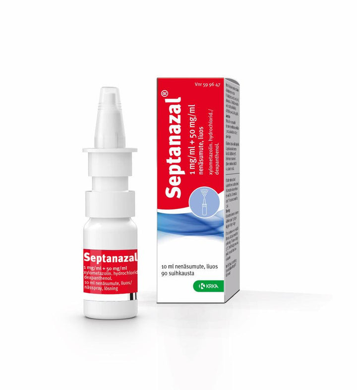 Septanazal 1 Mg/Ml/50 Mg/Ml Nenäsumute, Liuos - Apteekki 360 Helsinki - Verkkoapteekki