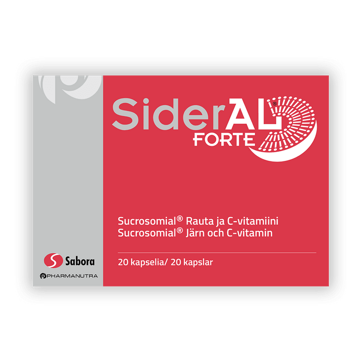 Sideral Forte 30Mg - Apteekki 360 Helsinki - Verkkoapteekki