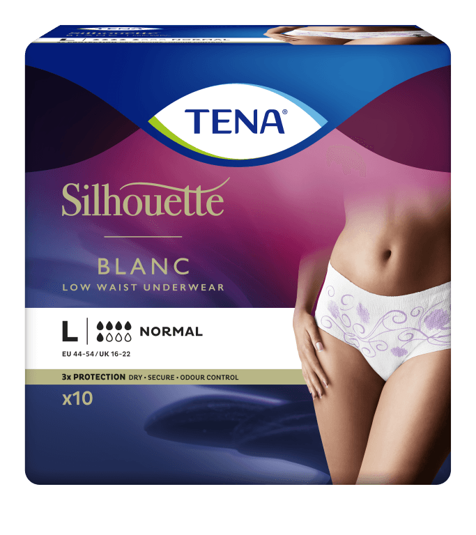 Tena Silhouette Normal Blanc L - Apteekki 360 Helsinki - Verkkoapteekki
