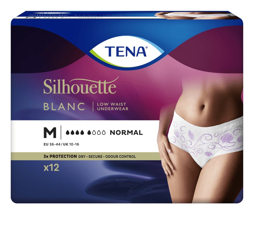 Tena Silhouette Normal Blanc M - Apteekki 360 Helsinki - Verkkoapteekki