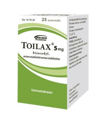 Toilax 5 Mg Enterotabl - Apteekki 360 Helsinki - Verkkoapteekki